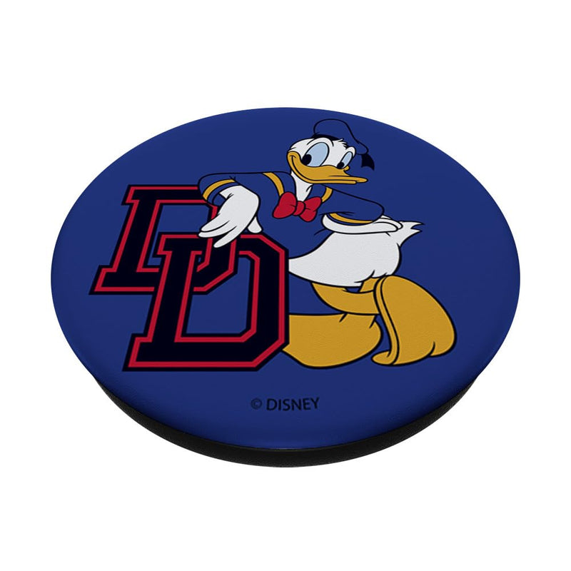 Disney Mickey And Friends Donald Duck Blue Collegiate PopSockets Swappable PopGrip