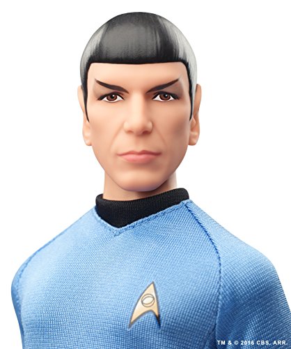 BARBIE MATTEL COLLECTOR DOLL - STAR TREK 50TH ANNIVERSARY THE ORIGINAL SERIES - BLACK LABEL SPOCK (DGW68)