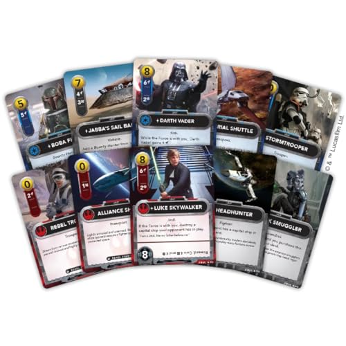 Fantasy Flight Games | Star Wars: The Deck-Building Game | Strategy Card Game | Ages 12+ | 2 Players | 30 Minutes Playing Time