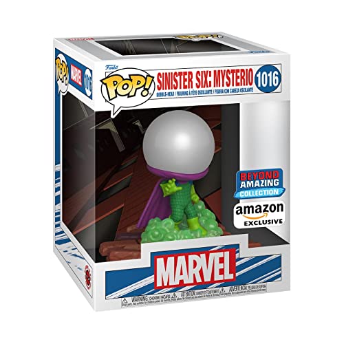 Funko POP! Deluxe: Marvel Sinister 6- Mysterio - Marvel Comics - Amazon Exclusive - Collectable Vinyl Figure - Gift Idea - Official Merchandise - Toys for Kids & Adults - Comic Books Fans