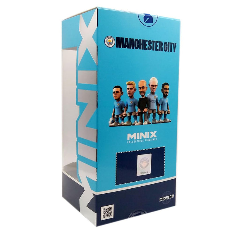 MINIX Bandai Manchester City Phil Foden Model | Collectable Phil Foden Figure | Bandai Football Toys Range | Collect Your Favourite Football Figures And Teams