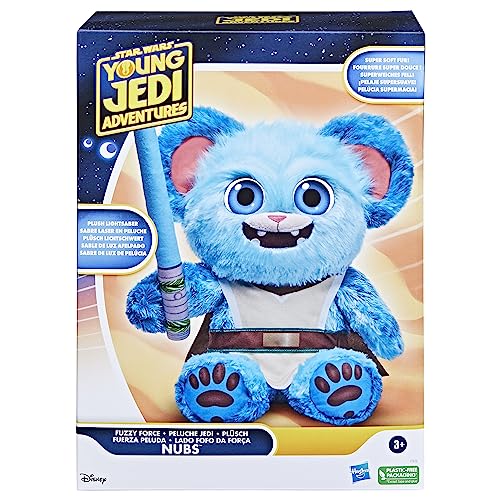 : Young Jedi Adventures Fuzzy Force Nubs, Plush, Toys, Preschool Toys for 3 Year Old Boys & Girls