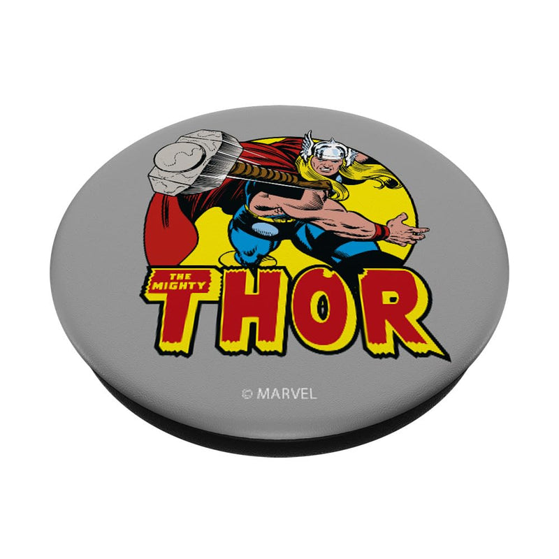 Marvel Avengers The Mighty Thor Hammer Throw PopSockets Swappable PopGrip