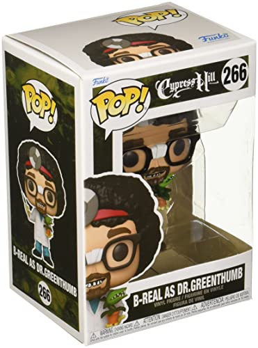 Funko POP! Rocks: Cypress Hill - B Real - (Dr. Greenthumb) - Collectable Vinyl Figure - Gift Idea - Official Merchandise - Toys for Kids & Adults - Music Fans - Model Figure for Collectors