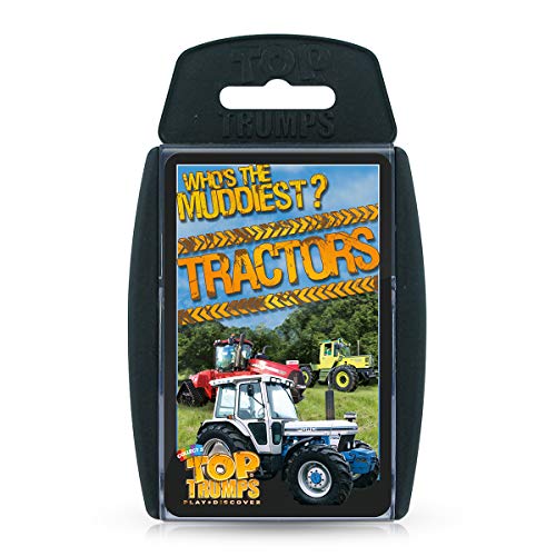 Top Trumps Specials Top 30 Tractors Card Game, Discover interesting facts in this educational packed game including when the Ford MOM/H was made, 2 plus players makes a great gift for ages 6 plus