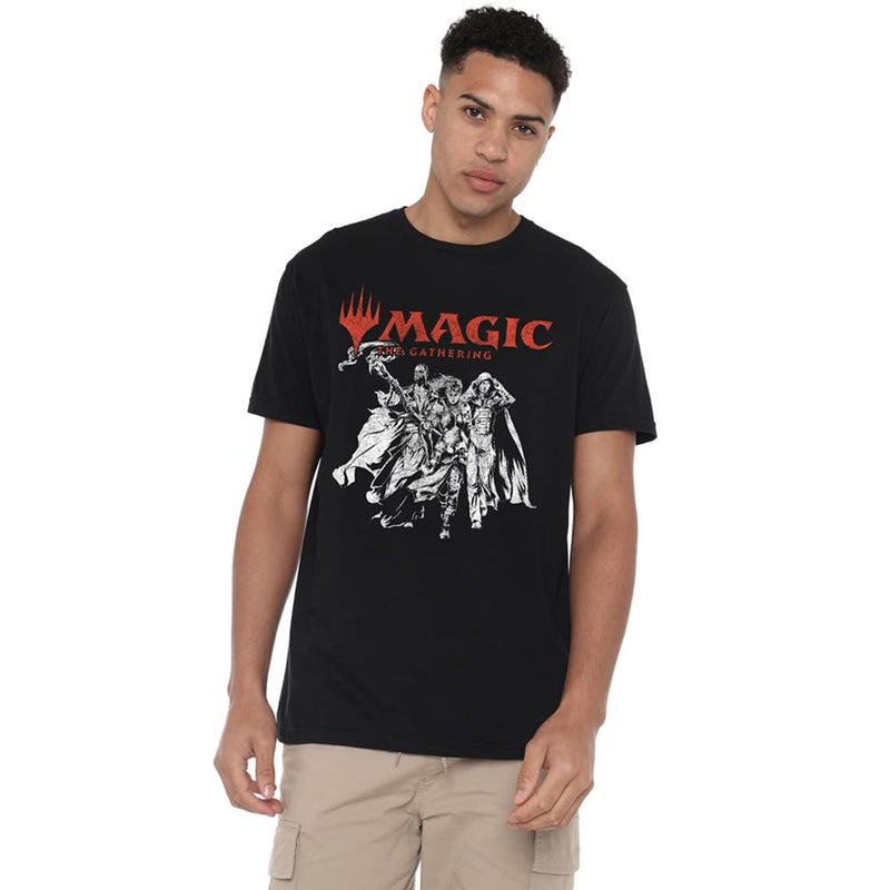 Cotton Soul Magic The Gathering Supergroup Unisex T shirt, Black, Small