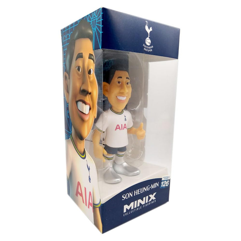 MINIX Bandai Tottenham Son Heung-Min Model | Collectable Son Heung-Min Figure In Tottenham Hotspur Shirt | Bandai Football Toys Range | Collect Your Favourite Football Figures And Teams