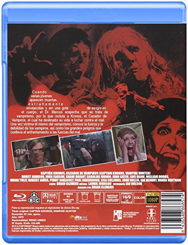 Captain Kronos, Vampire Hunter - Spanish Import with English Audio [Blu-ray]