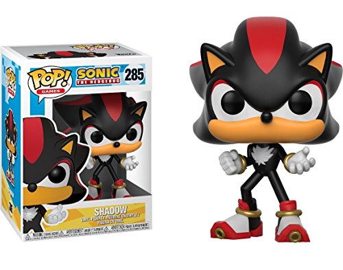 POP Sonic The Hedgehog - Shadow Funko Vinyl Figure (Bundled with Compatible Box Protector Case), Multicolor, 3.75 inches