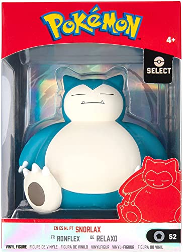 PoKéMoN PKW0117 Vinyl Figure Relaxo Official Collectible Figure 10 cm