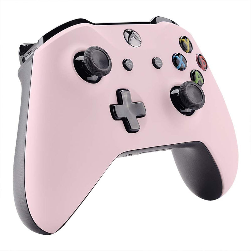 eXtremeRate Replacement Front Housing Shell for Xbox One S/X Controller, Cherry Blossoms Pink Custom Kit Faceplate Cover Case for Xbox Wireless Controller (Model 1708) - Controller NOT Included