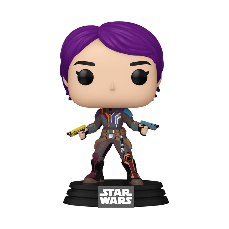 Funko Pop! Star Wars: Ahsoka TV - Sabine Wren - Glow In the Dark - Amazon Exclusive - Collectable Vinyl Figure - Gift Idea - Official Merchandise - Toys for Kids & Adults - TV Fans