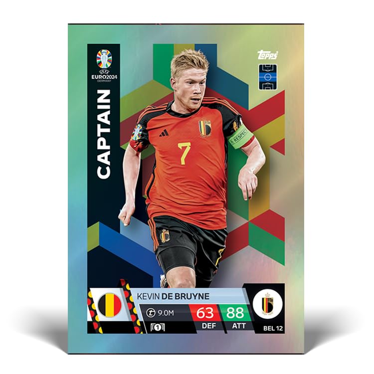 Topps Official Euro 2024 Match Attax - Mega Tin 1 - Hot Shots - contains 44 EURO 2024 Match Attax cards plus 4 exclusive Hot Shots Limited Edition cards!