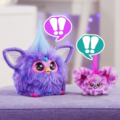 Furby Furblets Hip-Bop Mini Electronic Plush Toy, Pink, ()