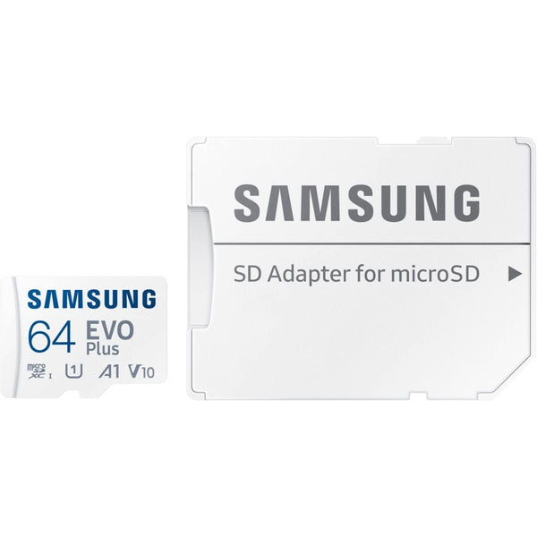 Samsung Evo plus 64GB microSD SDXC U1 class 10 A1 memory card 130MB/S Adapter 2021