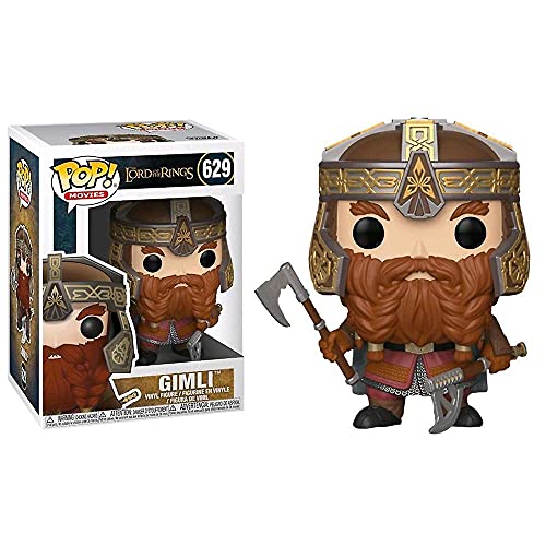 Funko POP! Vinyl: LOTR/Hobbit: Gimli Lord Of the Rings - Collectable Vinyl Figure - Gift Idea - Official Merchandise - Toys for Kids & Adults - Movies Fans - Model Figure for Collectors and Display