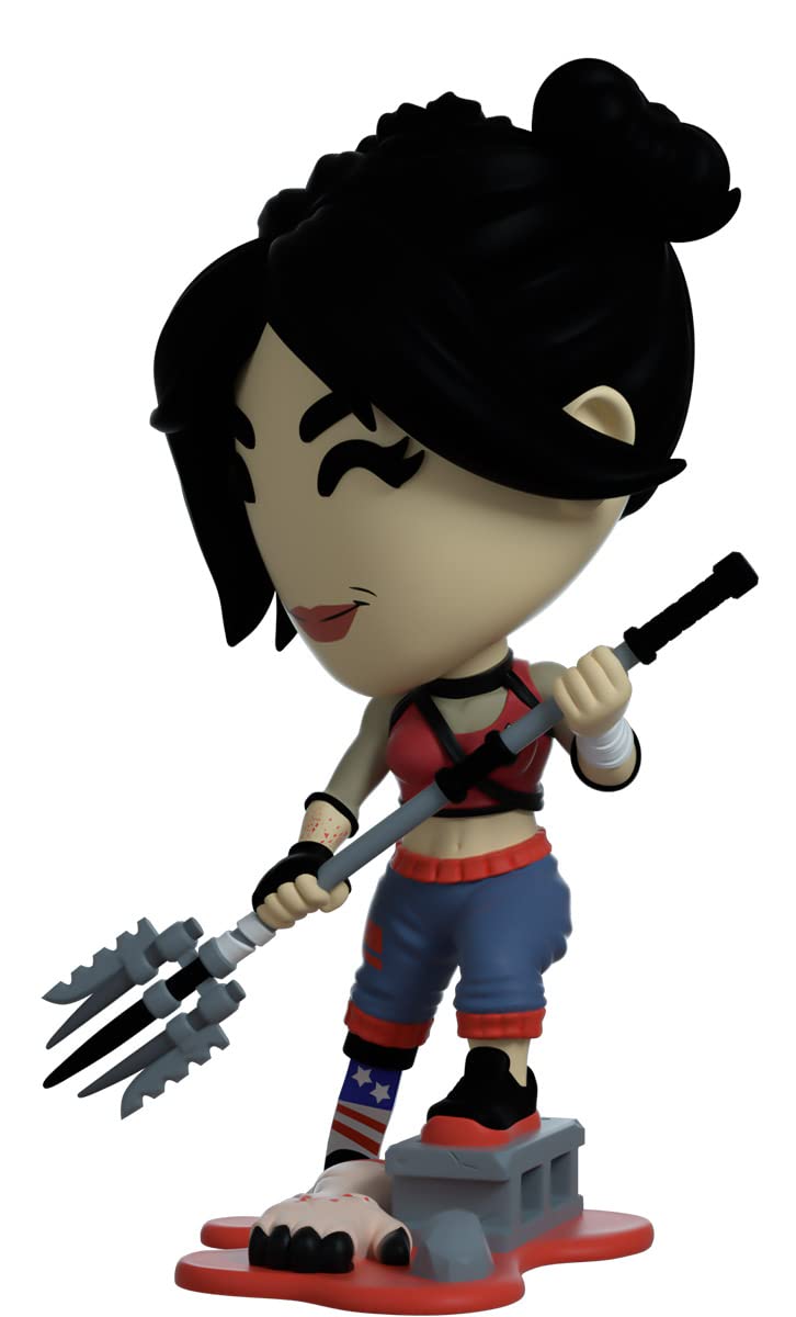 Youtooz Amy 4.8" Vinyl Figure, Official Licensed Collectible from Dead Island 2" Videogame, by Youtooz Dead Island Collection