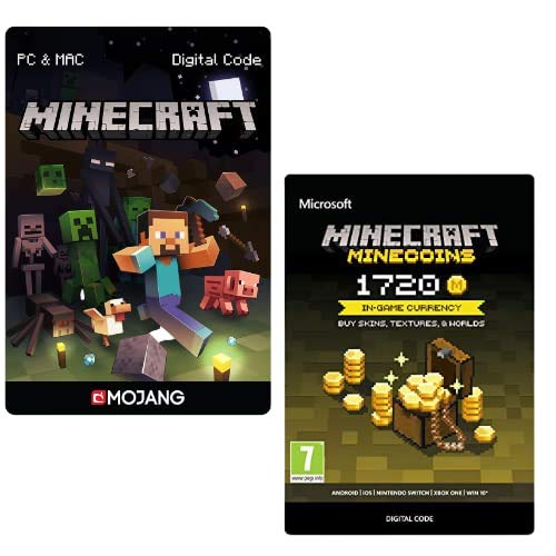 Minecraft for PC/Mac (Download Code) + 1720 Minecoins (Download Code)