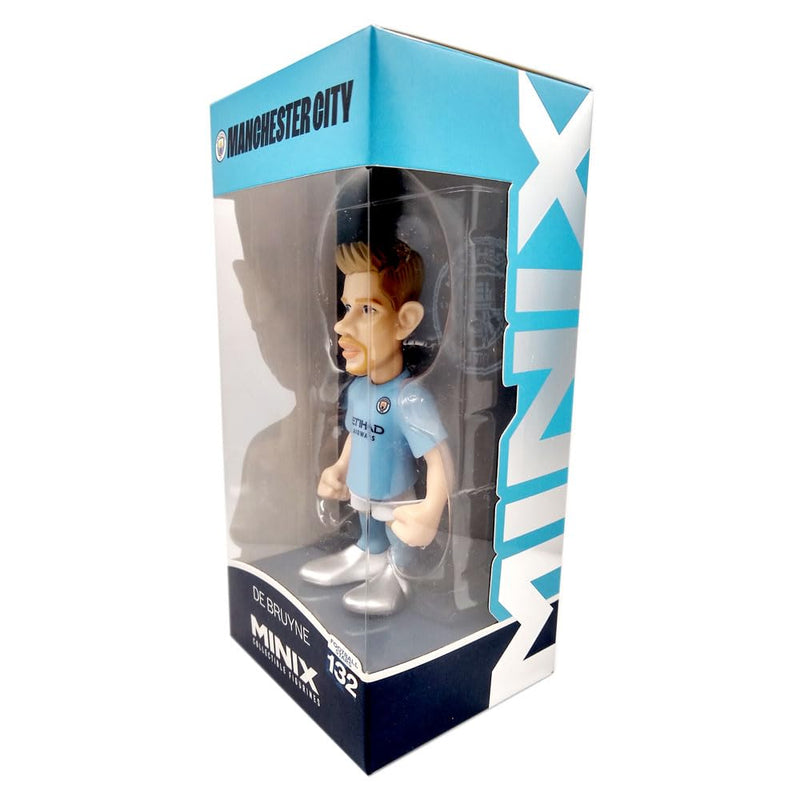 MINIX Bandai Manchester City Kevin De Bruyne Model | Collectable Kevin De Bruyne Figure | Bandai Football Toys Range | Collect Your Favourite Football Figures And Teams