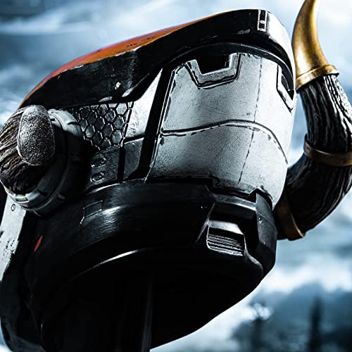 Numskull Destiny 2 Lord Shaxx Helmet 7'' Collectible Replica Statue - Official Destiny 2 Merchandise - Limited Edition