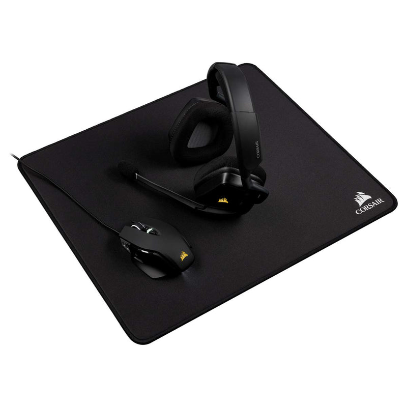 Corsair MM350 Champion Series, X-Large Premium Anti-Fray Cloth Performance Gaming Mouse Mat, Black