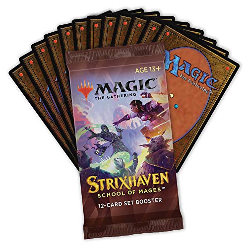 Magic The Gathering C84460000 Strixhaven School of Mages Set Booster Display of 30 Packets, Multi Colour