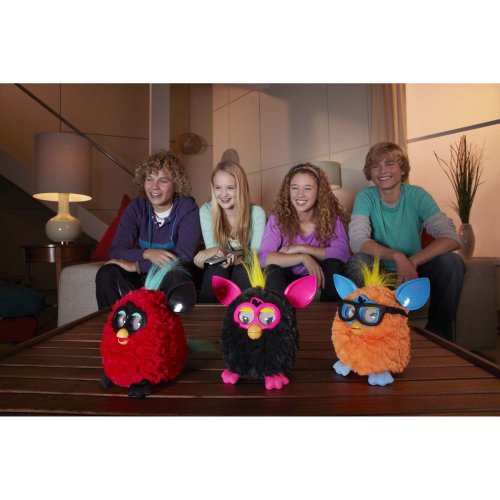 Furby Interactive Plush Red And Black