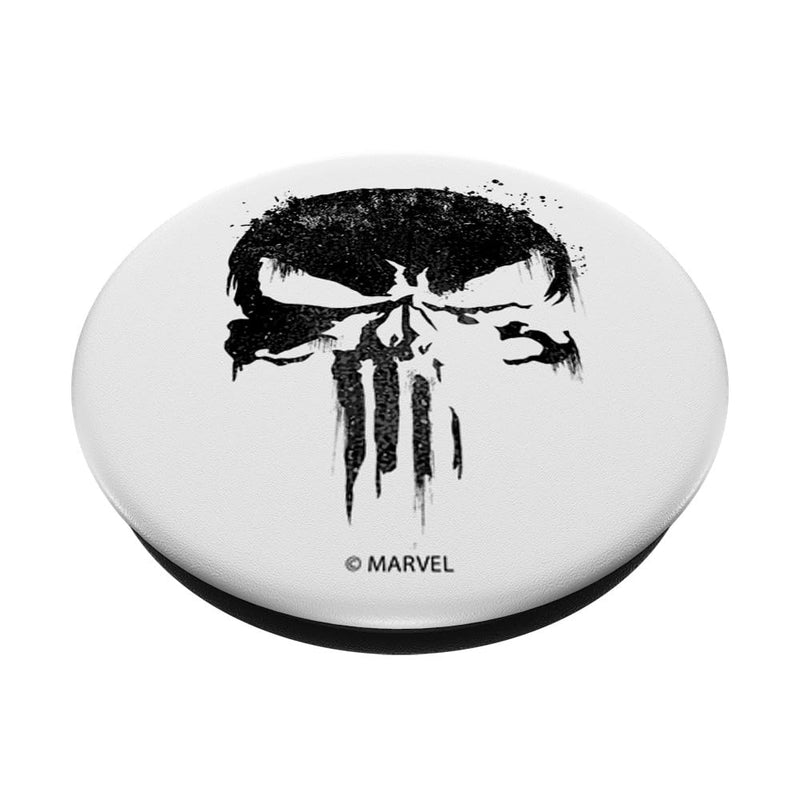 Marvel Punisher Black Out Skull PopSockets Swappable PopGrip