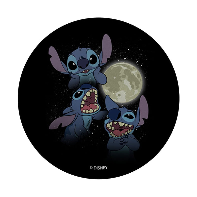 Disney Lilo & Stitch Three Stitch Moon PopSockets Swappable PopGrip