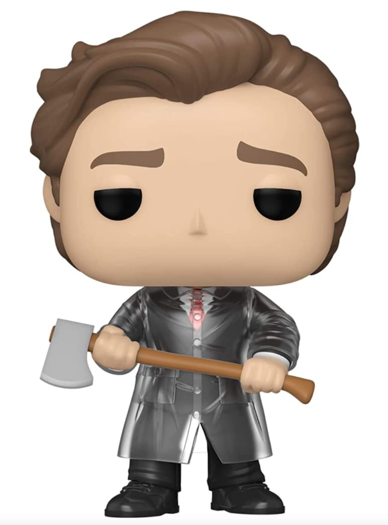 POP Horror: American Psycho - Patrick Bateman Funko Pop! Vinyl Figure (Bundled with Compatible Pop Box Protector Case), Orange, 3.75 inches