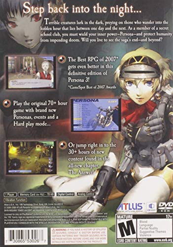 Shin Megami Tensei: Persona 3 FES - PlayStation 2