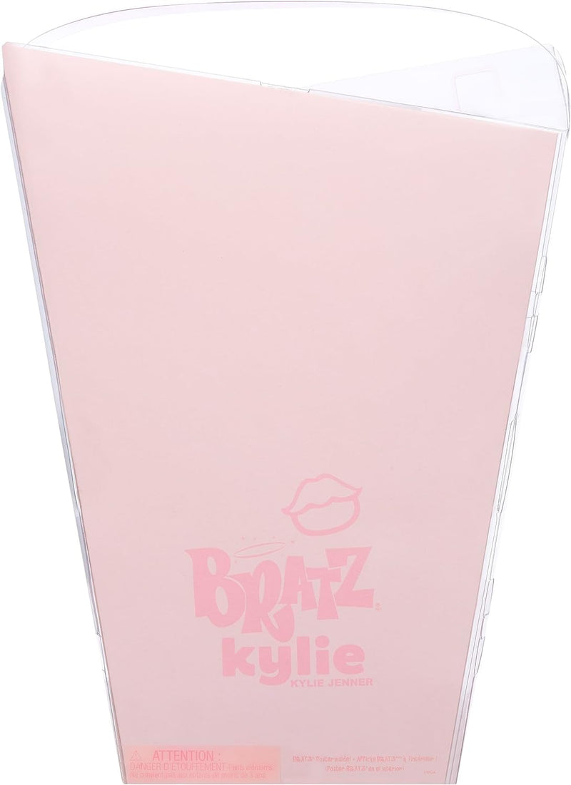 Bratz x Kylie Jenner - Night Fashion Doll - Collectible Doll with Evening Gown, Pet Dog, and Poster - For Kids and Collectors Ages 6+ Years