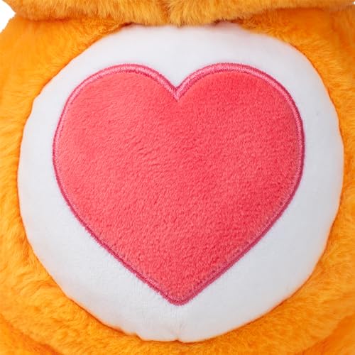 Care Bears | Tenderheart Bear 35cm Medium Plush | Collectable Cute Plush Toy, Cuddly Toys for Children, Soft Toys for Girls Boys, Cute Teddies Suitable for Girls and Boys Ages 4+ | Basic Fun 22088