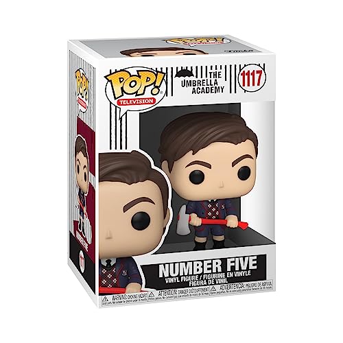 Funko POP! TV: Umbrella Academy - Number Five 5 Vinyl - Collectable Vinyl Figure - Gift Idea - Official Merchandise - Toys for Kids & Adults - TV Fans - Model Figure for Collectors and Display