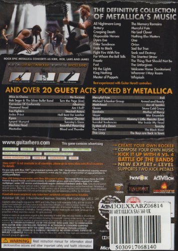 Guitar Hero: Metallica - Game Only (Xbox 360)