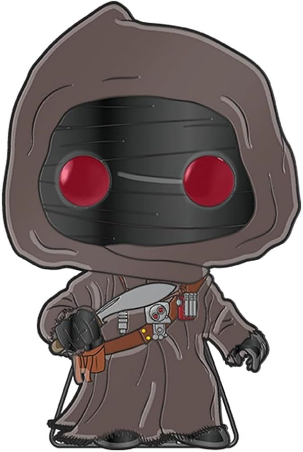 Funko Pop! Large Enamel Pin Star Wars: Offworld Jawa - Star Wars Enamel Pins - Cute Collectable Novelty Brooch - for Backpacks & Bags - Gift Idea - Official Merchandise - Movies Fans