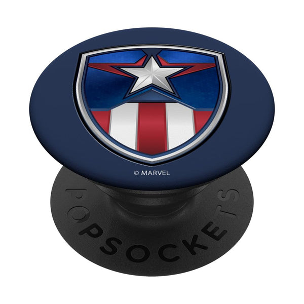 Marvel Avengers Captain America Crest PopSockets Swappable PopGrip