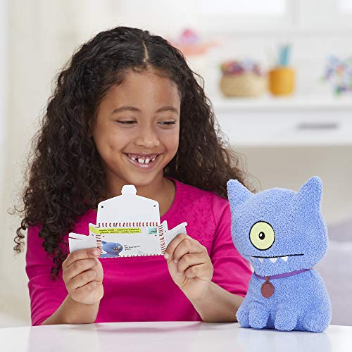 Hasbro Sincerely Uglydolls Party On Ugly Dog Stuffed Plush Toy, Inspired by The Uglydolls Movie, 8" Tall