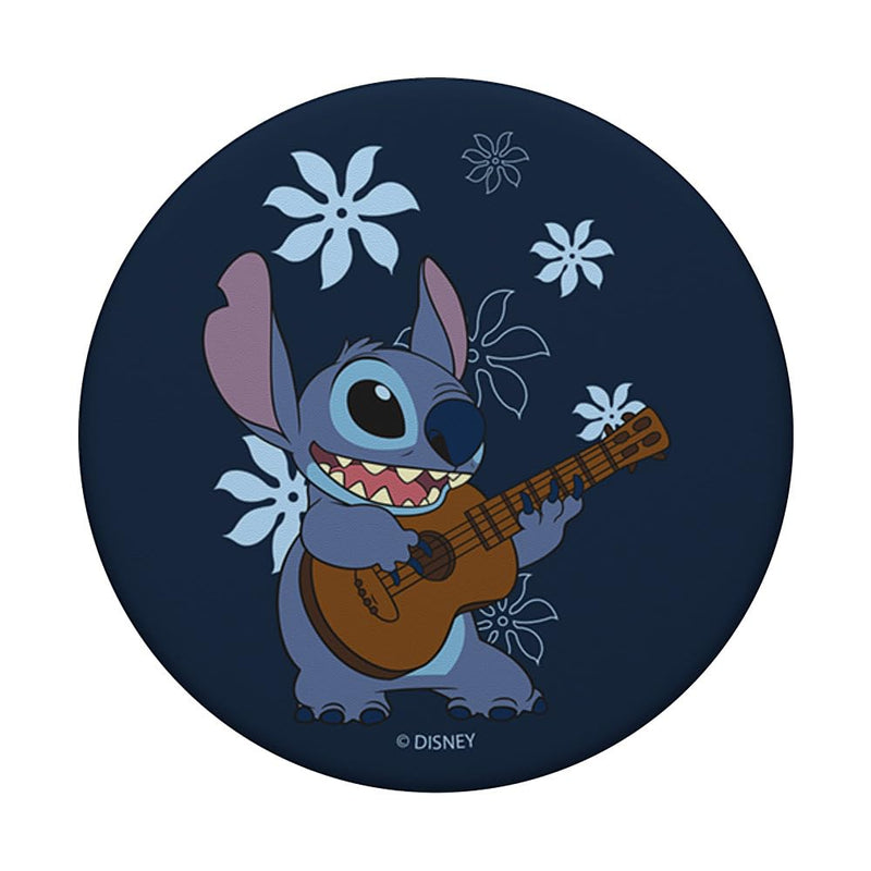 Disney Lilo & Stitch Flowers Background PopSockets Swappable PopGrip