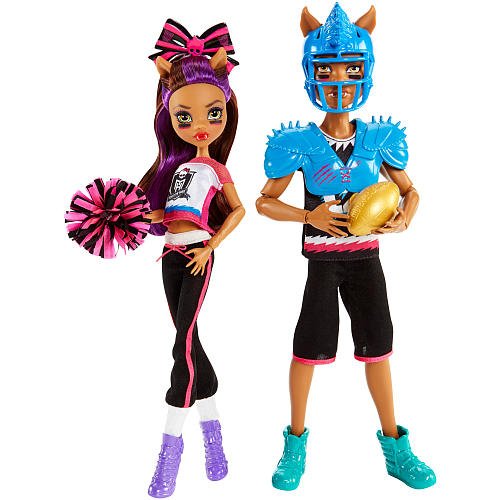 Monster High Winning Werewolves Clawdeen Wolf and Clawd Wolf