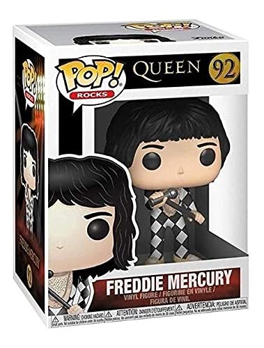 Funko POP! Vinyl: Rocks: Queen: Freddie Mercury - Collectable Vinyl Figure - Gift Idea - Official Merchandise - Toys for Kids & Adults - Music Fans - Model Figure for Collectors and Display