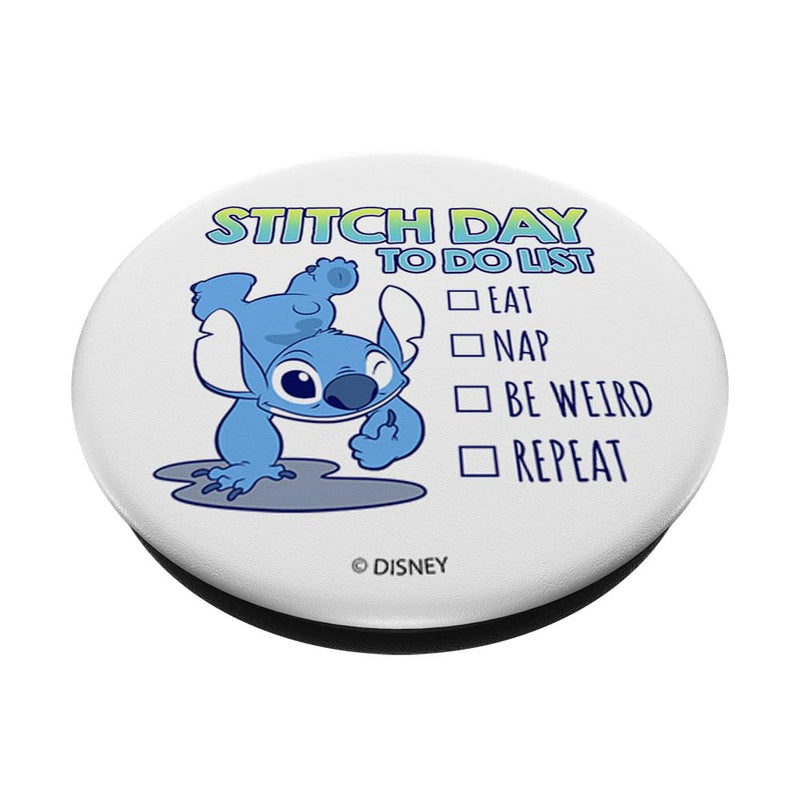 Disney Lilo & Stitch Stitch Day To Do List PopSockets Swappable PopGrip