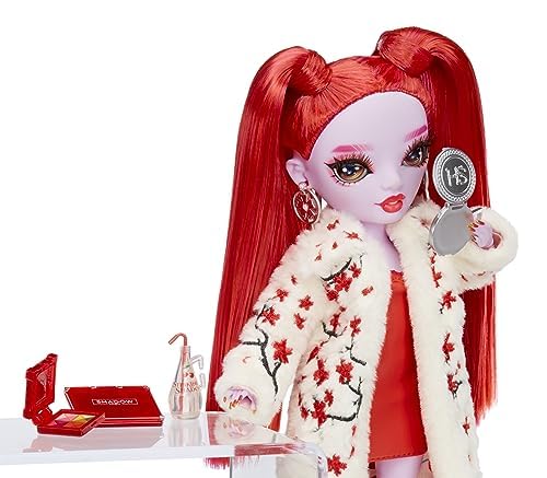 Rainbow High Shadow High Series 3 - Rosie - Red Fashion Doll - Fashionable Outfit, Extra Long Hair & 10+ Colourful Play Accessories - Great for Kids 4-12 Years Old & Collectors