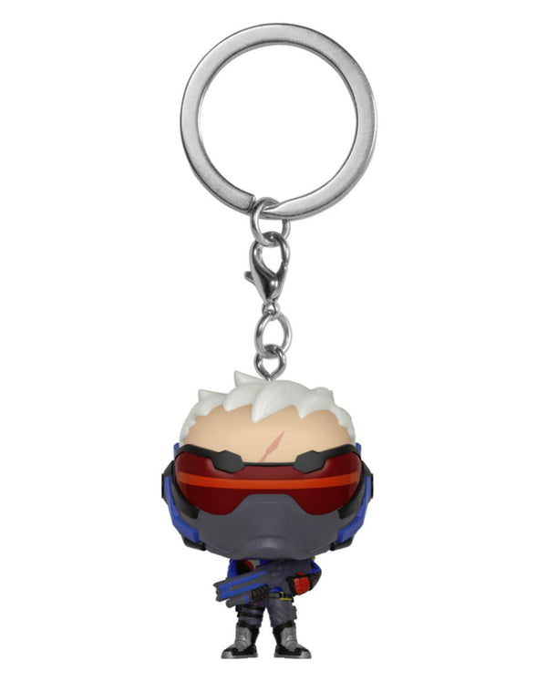 Funko Overwatch Soldier 76 Keyring Pocket POP