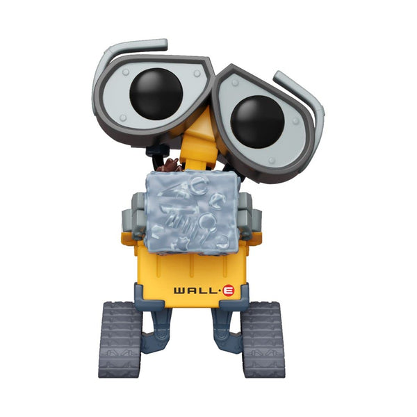 Funko POP! Disney - Wall-E With Compacted Cube Of Rubbish - Amazon Exclusive - Collectable Vinyl Figure - Gift Idea - Official Merchandise - Toys for Kids & Adults - Movies Fans