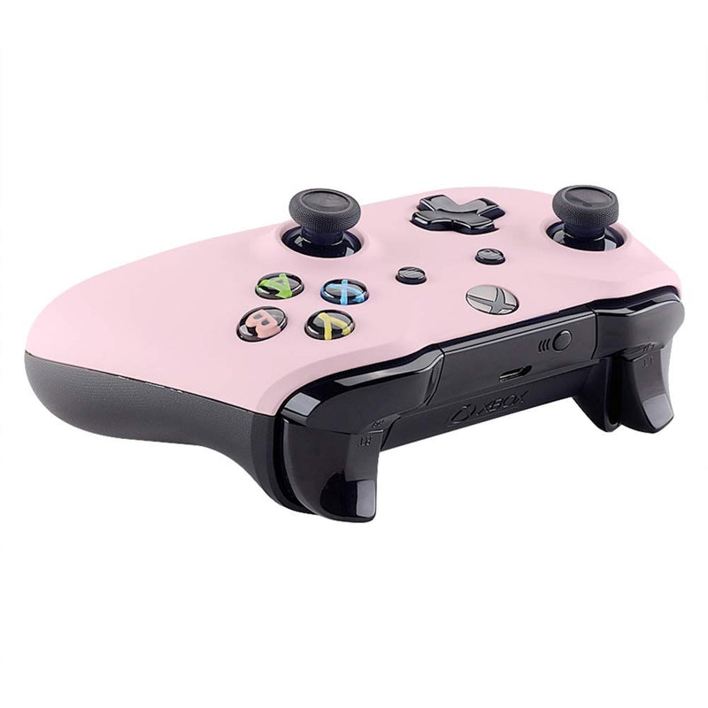 eXtremeRate Replacement Front Housing Shell for Xbox One S/X Controller, Cherry Blossoms Pink Custom Kit Faceplate Cover Case for Xbox Wireless Controller (Model 1708) - Controller NOT Included