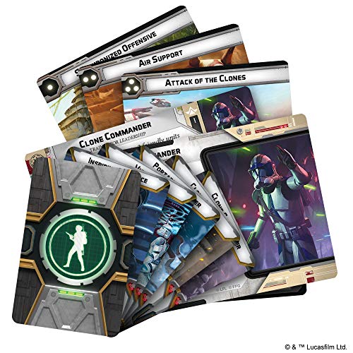 Fantasy Flight Games Atomic Mass Games, Star Wars Legion: Galactic Republic Expansions: Republic Specialists Personnel, Unit Expansion, Miniatures Game, Ages 14+, 2 Players, 90 Minutes Playing Time
