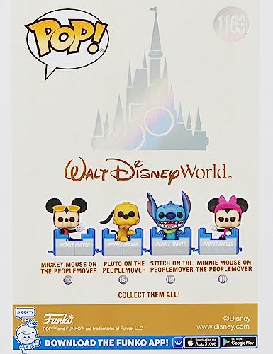 Funko Pop! Disney: WDW50- People Mover Mickey Mouse - Disney World 50th Anniversary - Collectable Vinyl Figure - Gift Idea - Official Merchandise - Toys for Kids & Adults - Movies Fans