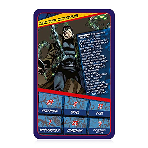 Marvel Universe Top Trumps Card Game, for 3 years +