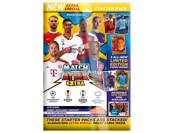 Topps Champions League Match Attax Extra 2023/24 Starter Pack